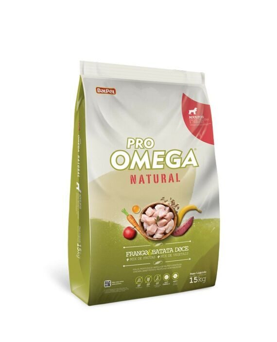 NATURAL PRO OMEGA 15кг для Взрослых собак Средних и Крупных пород СРЕДНЯЯ ГРАНУЛА